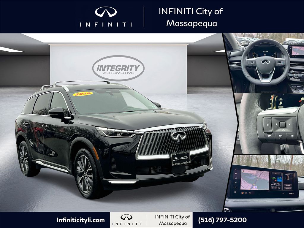 Mineral Black 2026 INFINITI QX60 Luxe AWD SUV / Crossover All-Wheel Drive 9-Speed Automatic