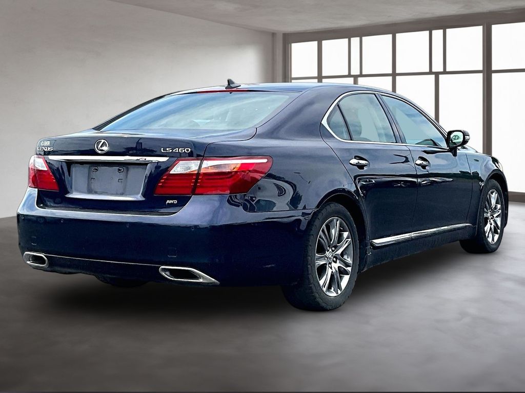Blue 2010 Lexus LS Sedan All-Wheel Drive 8-Speed Automatic