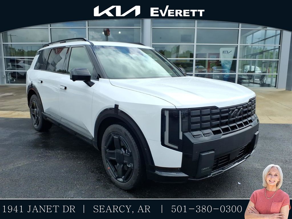 Glacial White Pearl 2027 Kia Telluride Hybrid SUV / Crossover All-Wheel Drive 6-Speed Automatic