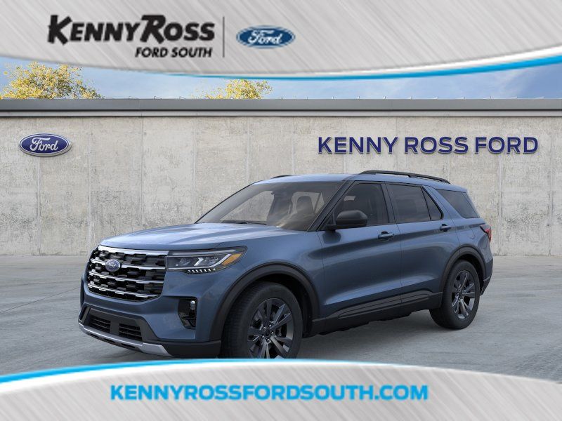 Vapor Blue Metallic 2026 Ford Explorer SUV / Crossover All-Wheel Drive Automatic