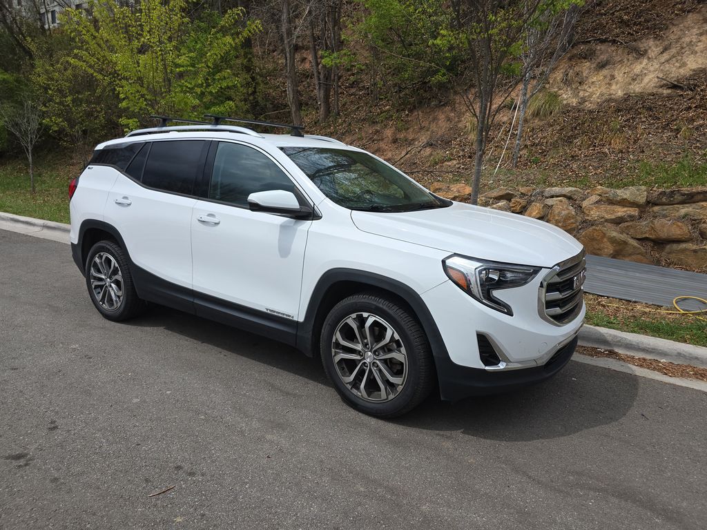 Summit White 2019 GMC Terrain SLT AWD SUV / Crossover Four-Wheel Drive 9-Speed Automatic