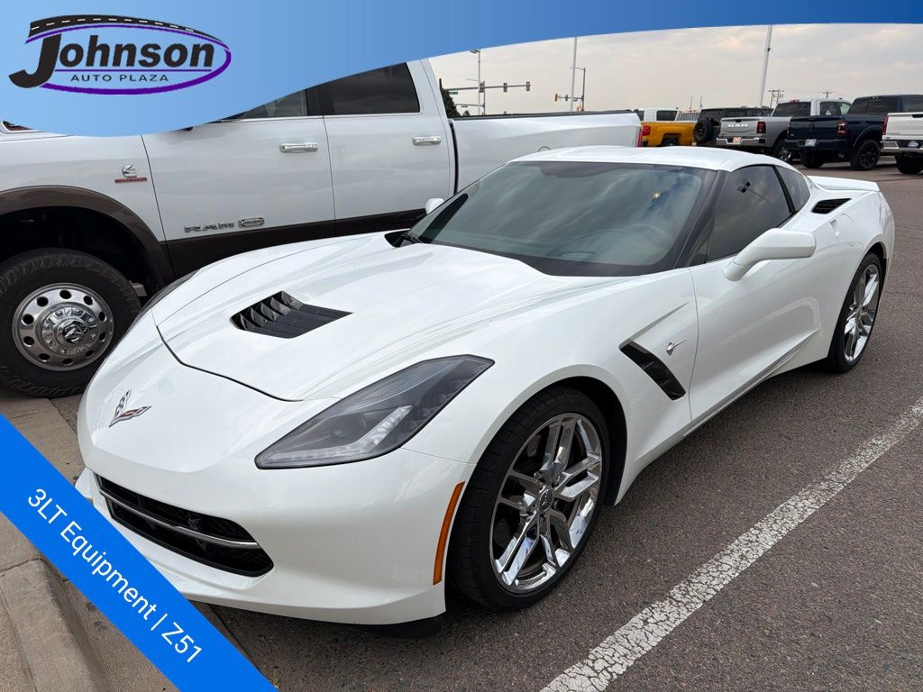 Arctic White 2016 Chevrolet Corvette Coupe Rear-Wheel Drive 8-Speed Automatic