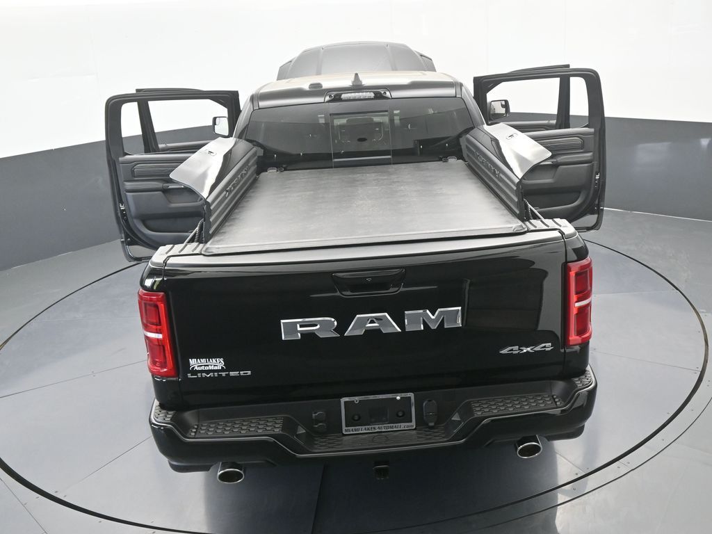 New 2026 Diamond Black Crystal Pearlcoat Ram Limited image 71