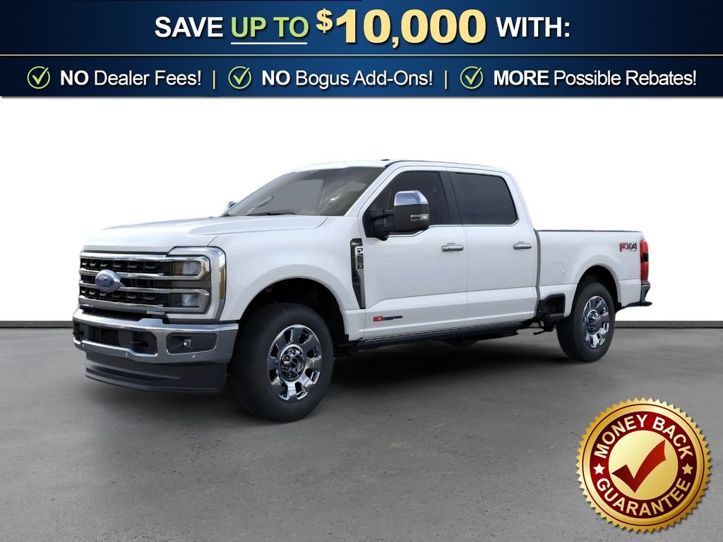 Star White Metallic Tri-Coat 2026 Ford F-250 Super Duty Pickup Truck Four-Wheel Drive Automatic