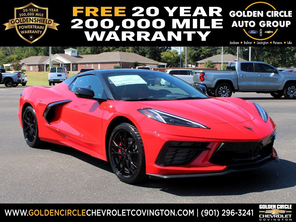 Torch Red 2027 Chevrolet Corvette Convertible Rear-Wheel Drive 8-Speed Dual Clutch