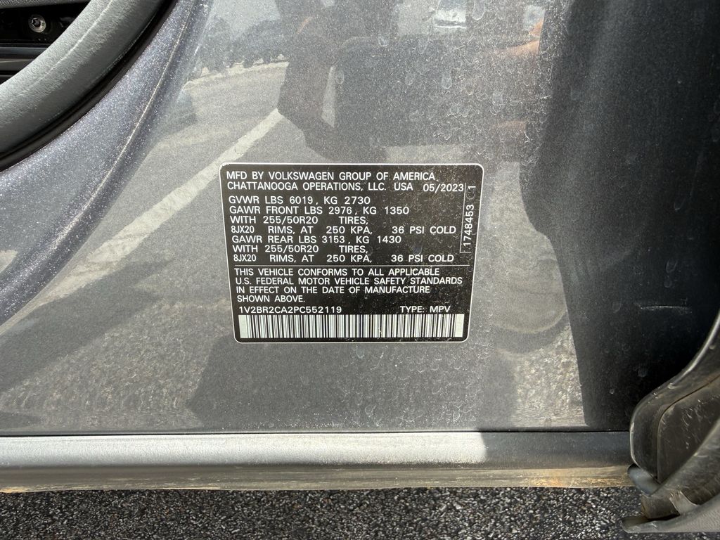 2023 Volkswagen Atlas SEL Gray at Bayway Cadillac of The Woodlands