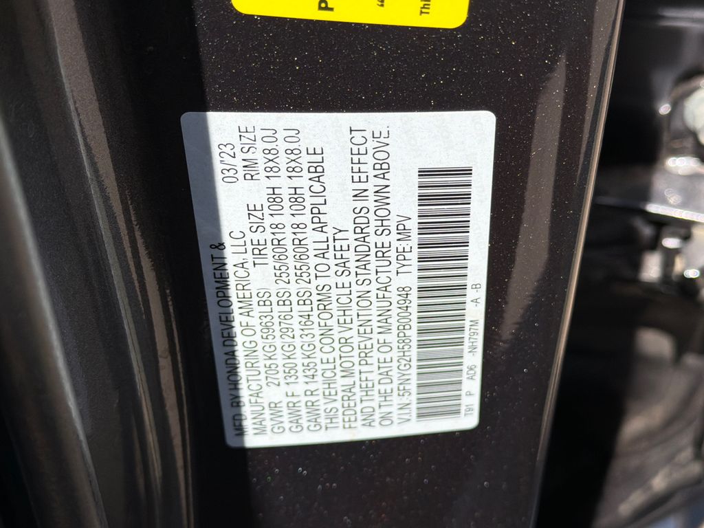 Used 2023 Gray Honda EX-L image 33