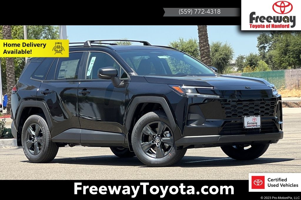 Midnight Black Metallic 2026 Toyota RAV4 LE FWD SUV / Crossover Front-Wheel Drive Continuously Variable Transmission