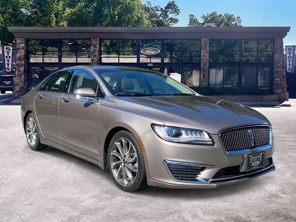 Mocha Metallic 2019 Lincoln MKZ Sedan Front-Wheel Drive 6-Speed Automatic