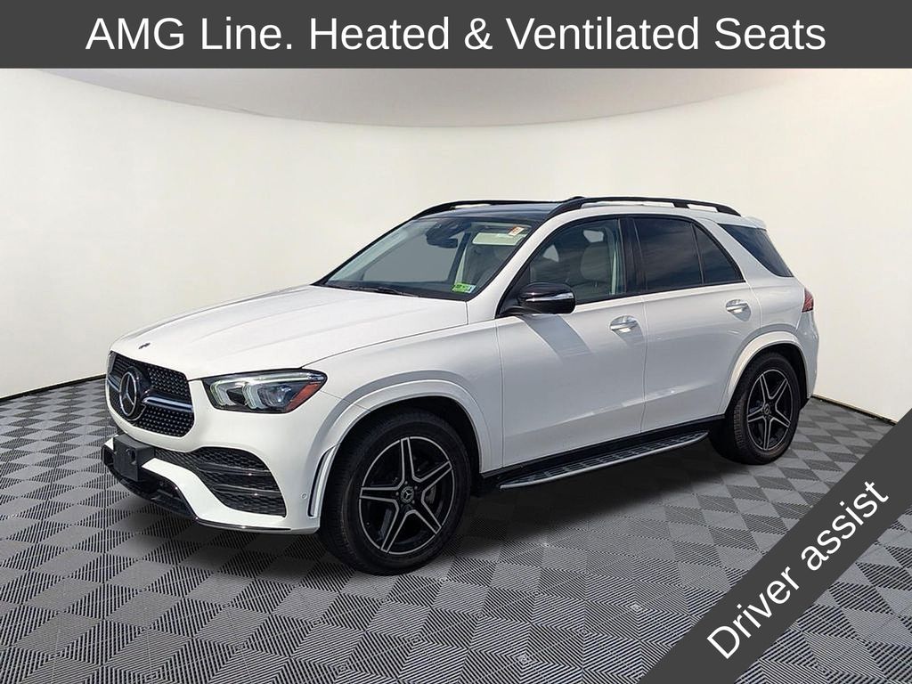 Polar White 2022 Mercedes-Benz GLE SUV / Crossover All-Wheel Drive 9-Speed Automatic