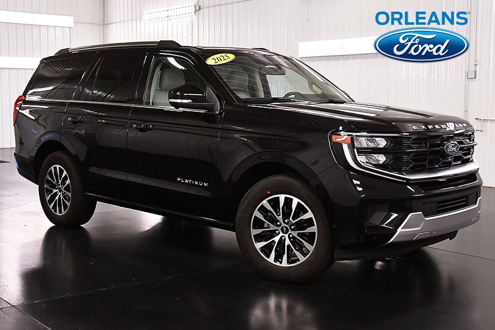 Agate Black Metallic 2025 Ford Expedition SUV / Crossover Four-Wheel Drive Automatic