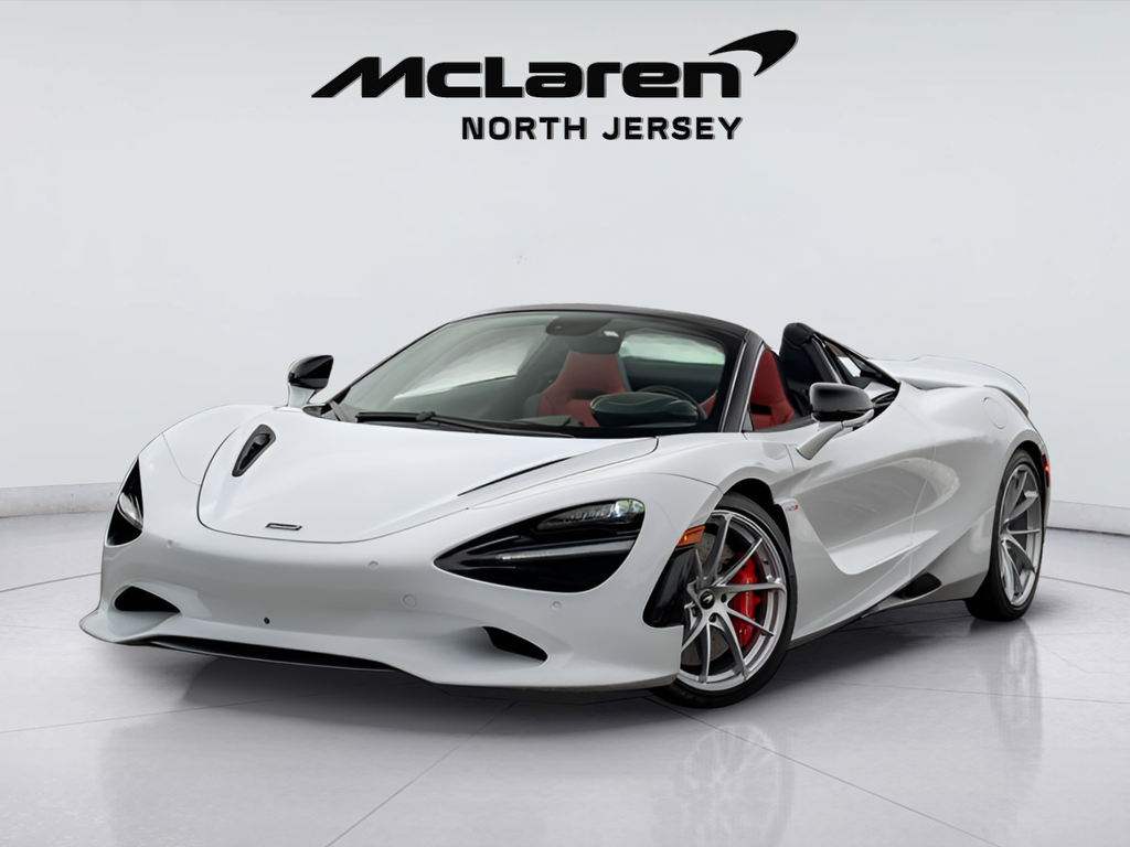 White 2026 McLaren 750S Convertible Rear-Wheel Drive 7-Speed Automatic