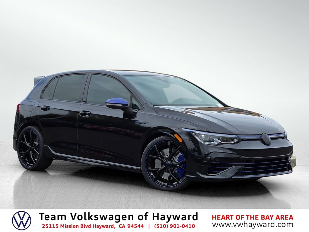 Deep Black Pearl 2023 Volkswagen Golf R 20th Anniversary Edition AWD Hatchback All-Wheel Drive 6-Speed Manual