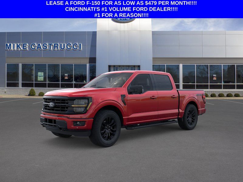 Ruby Red Metallic Tinted Clearcoat 2026 Ford F-150 Pickup Truck Four-Wheel Drive Automatic