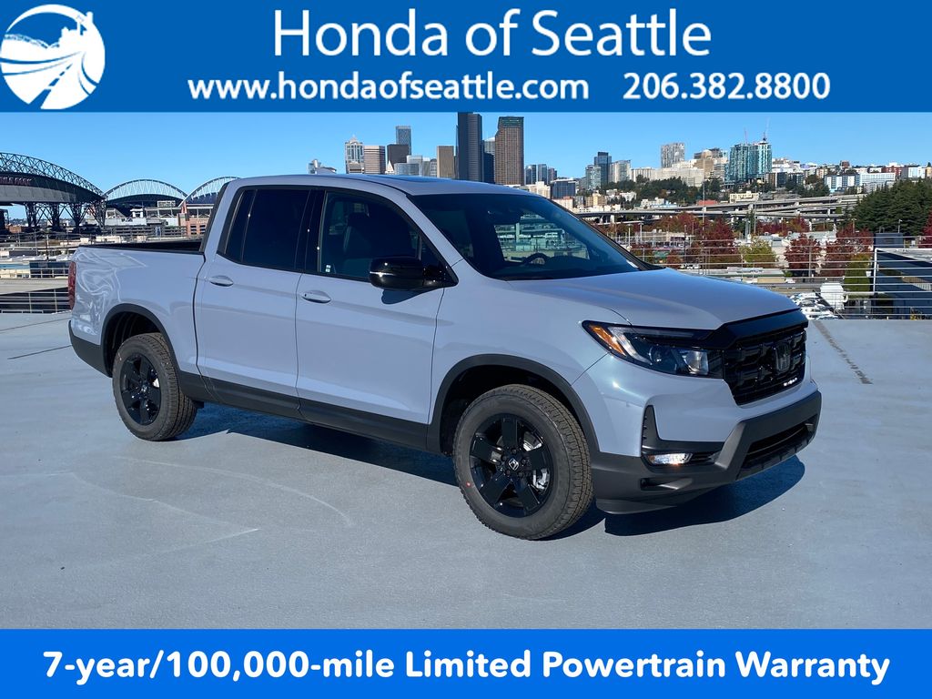 Sonic Gray Pearl 2026 Honda Ridgeline Black Edition AWD Pickup Truck All-Wheel Drive 9-Speed Automatic