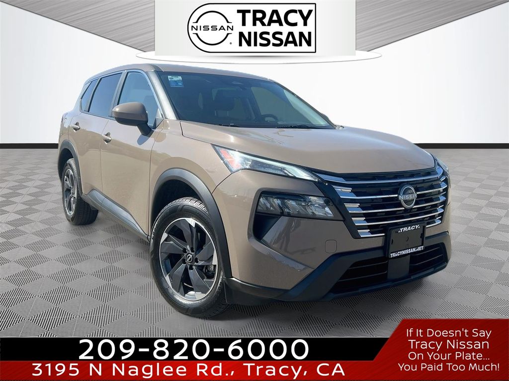 Baja Storm Metallic 2025 Nissan Rogue SUV / Crossover All-Wheel Drive Continuously Variable Transmission