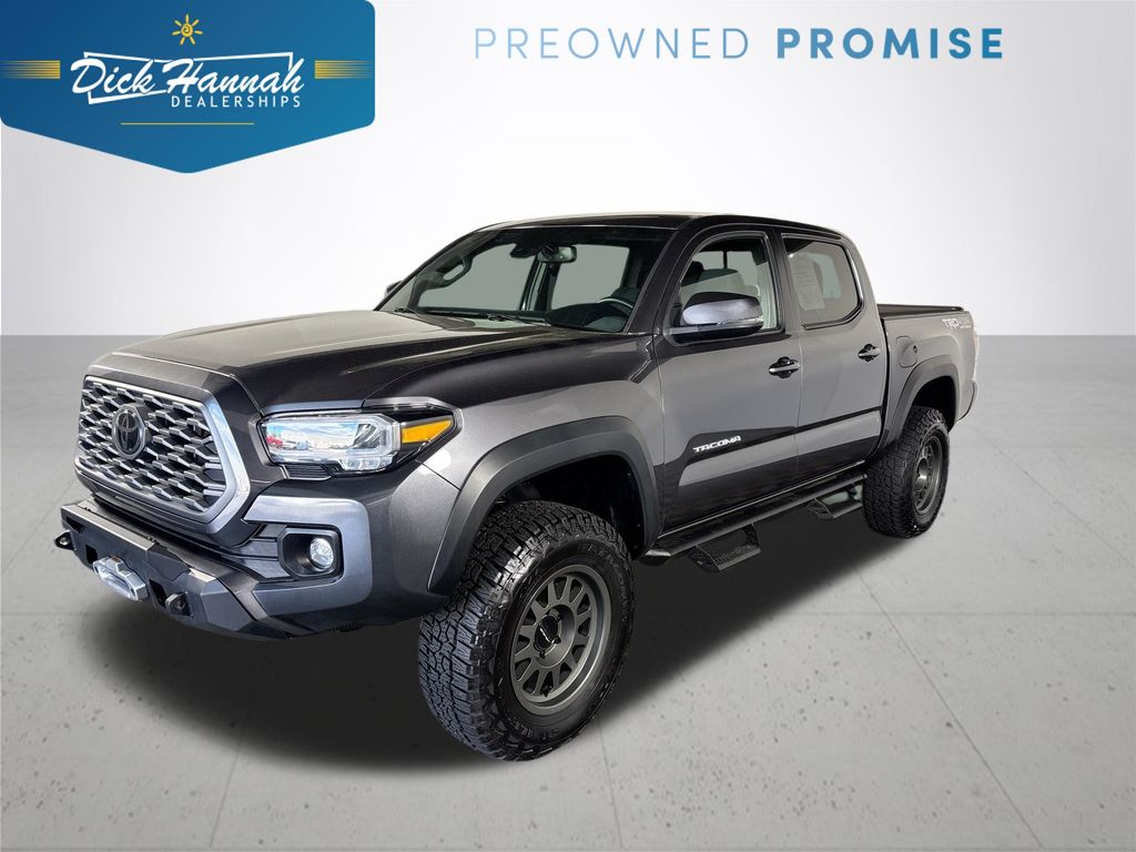 Magnetic Gray Metallic 2023 Toyota Tacoma TRD Off Road Double Cab 4WD Pickup Truck Four-Wheel Drive 6-Speed Automatic