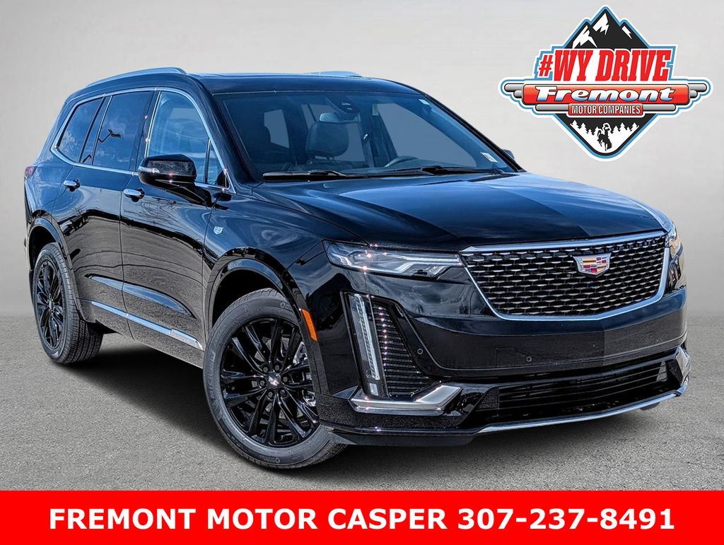 Stellar Black Metallic 2025 Cadillac XT6 Luxury AWD SUV / Crossover Four-Wheel Drive 9-Speed Automatic