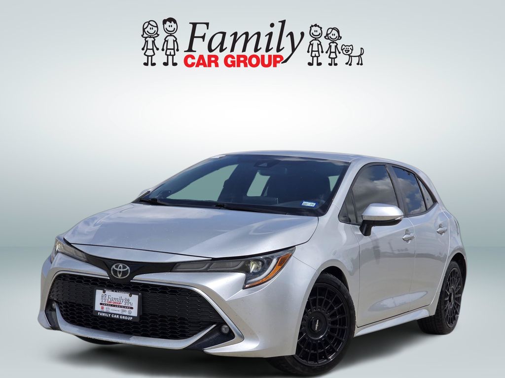 Classic Silver Metallic 2020 Toyota Corolla Hatchback Hatchback Front-Wheel Drive Continuously Variable Transmission
