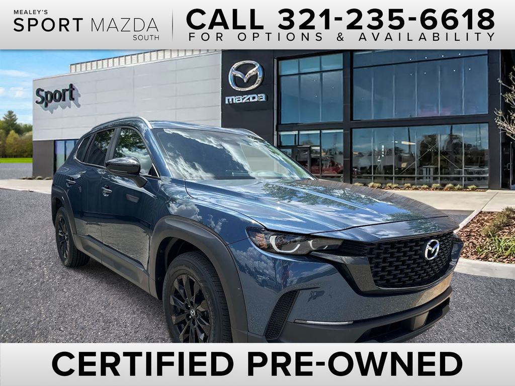 Ingot Blue Metallic 2025 Mazda CX-50 2.5 S Premium AWD SUV / Crossover All-Wheel Drive 6-Speed Automatic