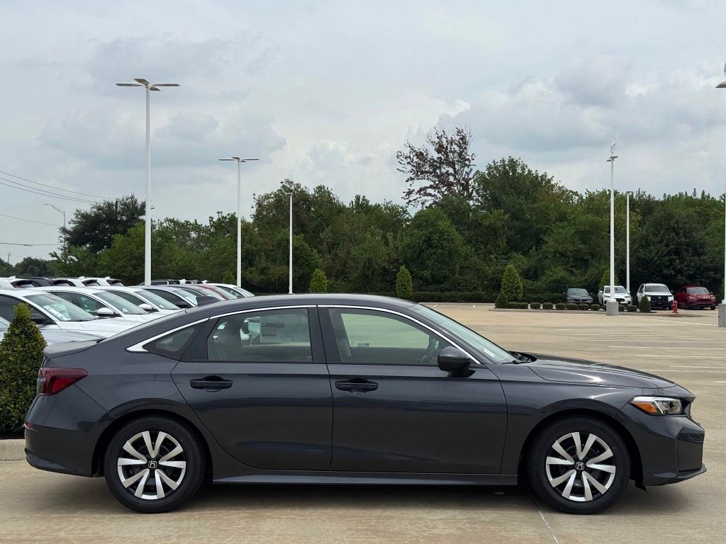 2026 Honda Civic LX Gray at Bayway Cadillac of The Woodlands