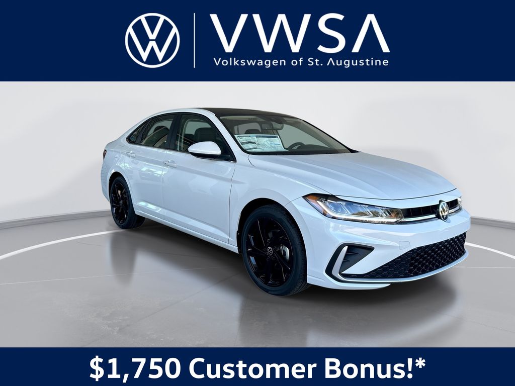 Opal White Pearl 2026 Volkswagen Jetta SE FWD Sedan Front-Wheel Drive 8-Speed Automatic