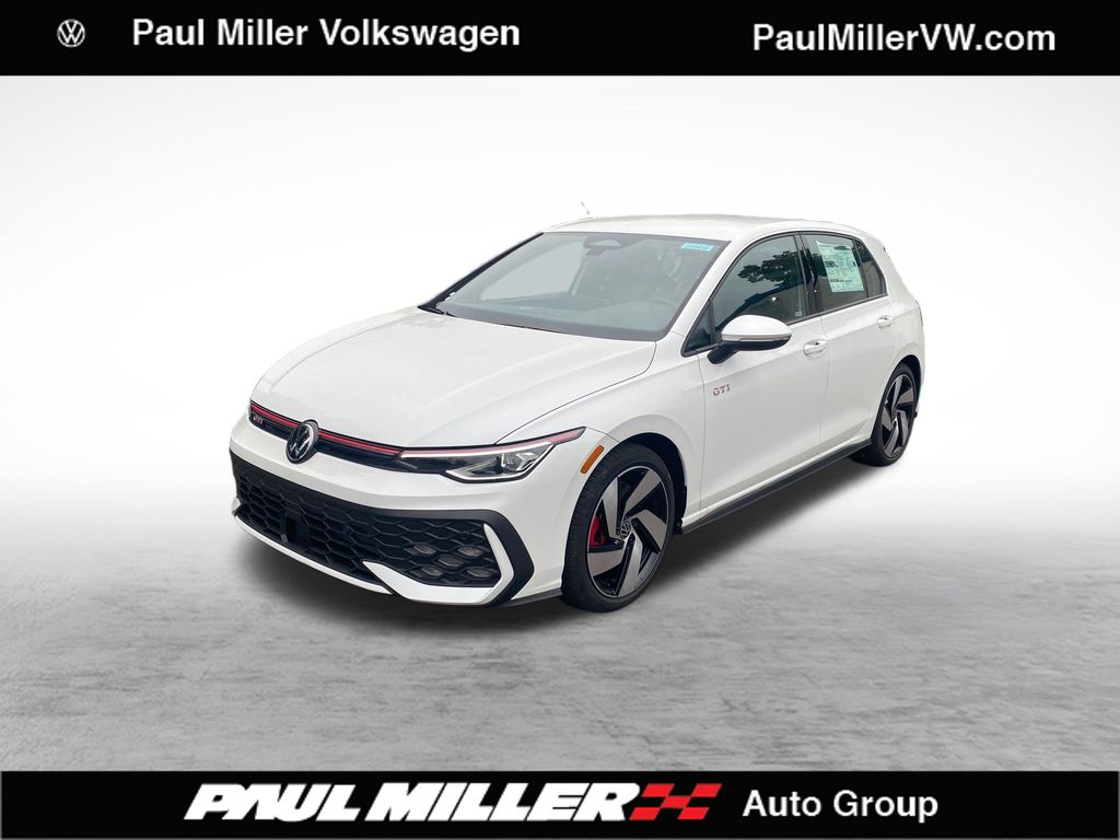 Opal White Pearl 2026 Volkswagen Golf GTI Hatchback Front-Wheel Drive 7-Speed Dual Clutch