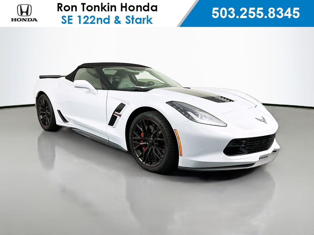 Ceramic Matrix Gray Metallic 2019 Chevrolet Corvette Convertible Rear-Wheel Drive 8-Speed Automatic