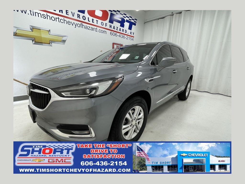 Satin Steel Gray Metallic 2021 Buick Enclave SUV / Crossover Four-Wheel Drive 9-Speed Automatic