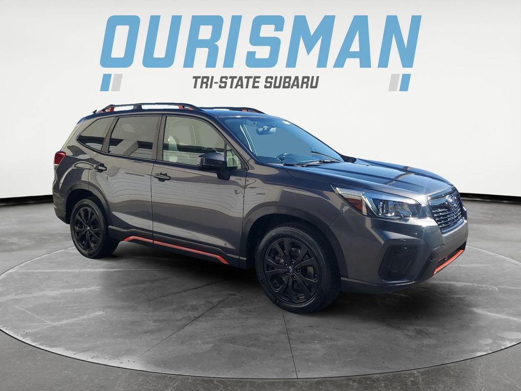 Gray Metallic 2020 Subaru Forester SUV / Crossover All-Wheel Drive Continuously Variable Transmission