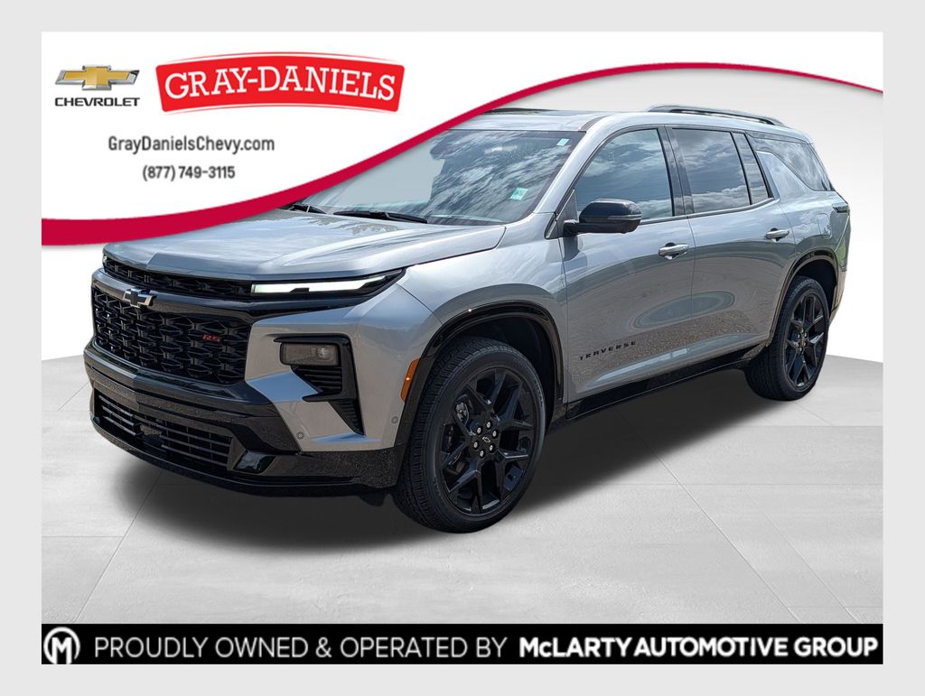 Sterling Gray Metallic 2026 Chevrolet Traverse SUV / Crossover Front-Wheel Drive 8-Speed Automatic
