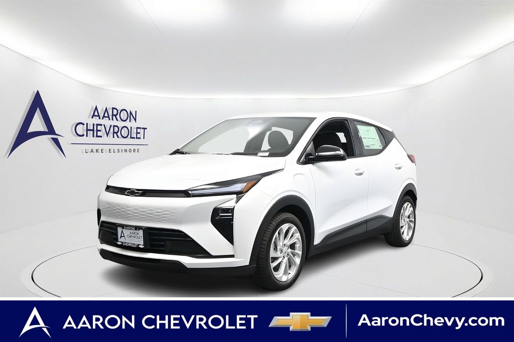 Summit White 2027 Chevrolet Bolt SUV / Crossover Front-Wheel Drive 1-Speed Automatic