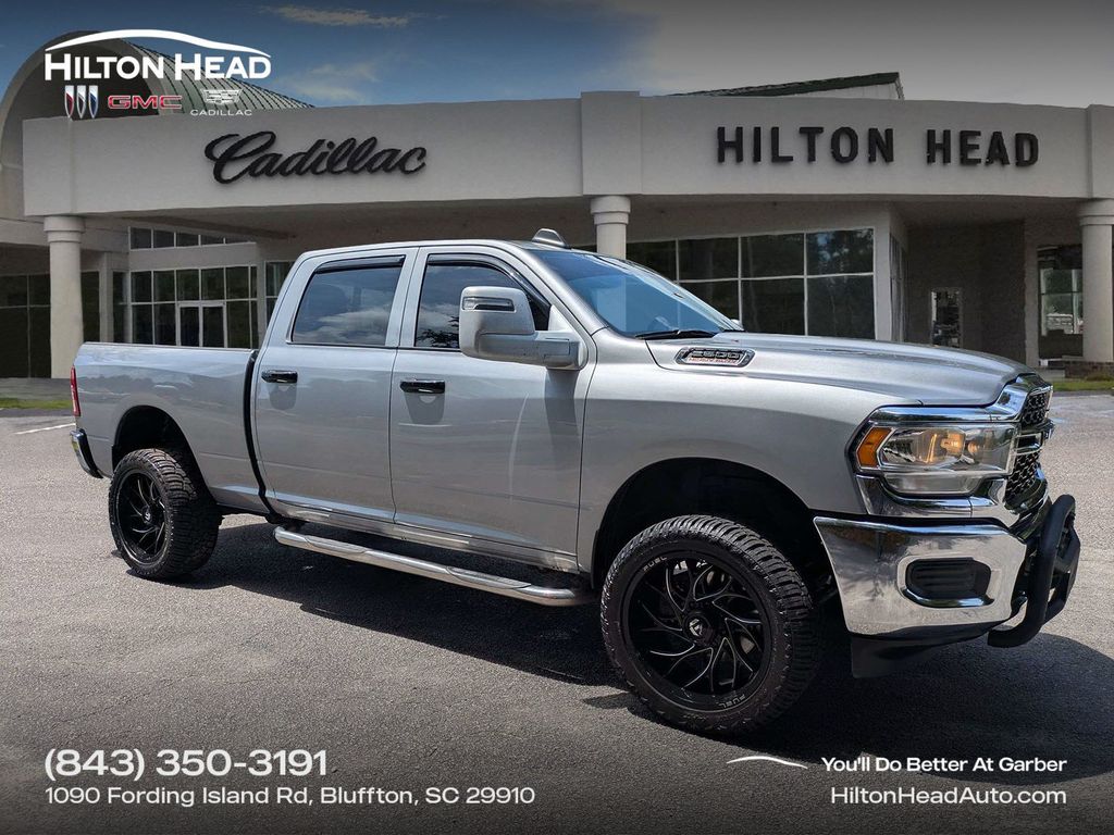 Billet Silver Metallic Clearcoat 2024 RAM 2500 Pickup Truck Four-Wheel Drive 8-Speed Automatic