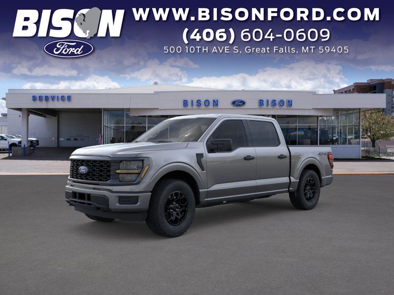 Carbonized Gray Metallic 2026 Ford F-150 STX 4dr SuperCrew 4WD Pickup Truck Four-Wheel Drive Automatic