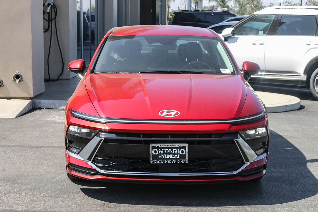 Certified Used 2025 Red Hyundai SEL image 2