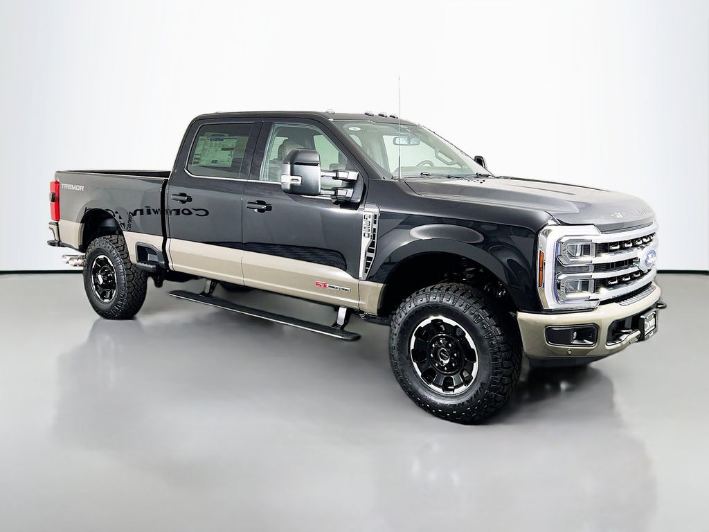 Agate Black Metallic 2026 Ford F-350 Super Duty King Ranch Crew Cab 4WD Pickup Truck Four-Wheel Drive Automatic