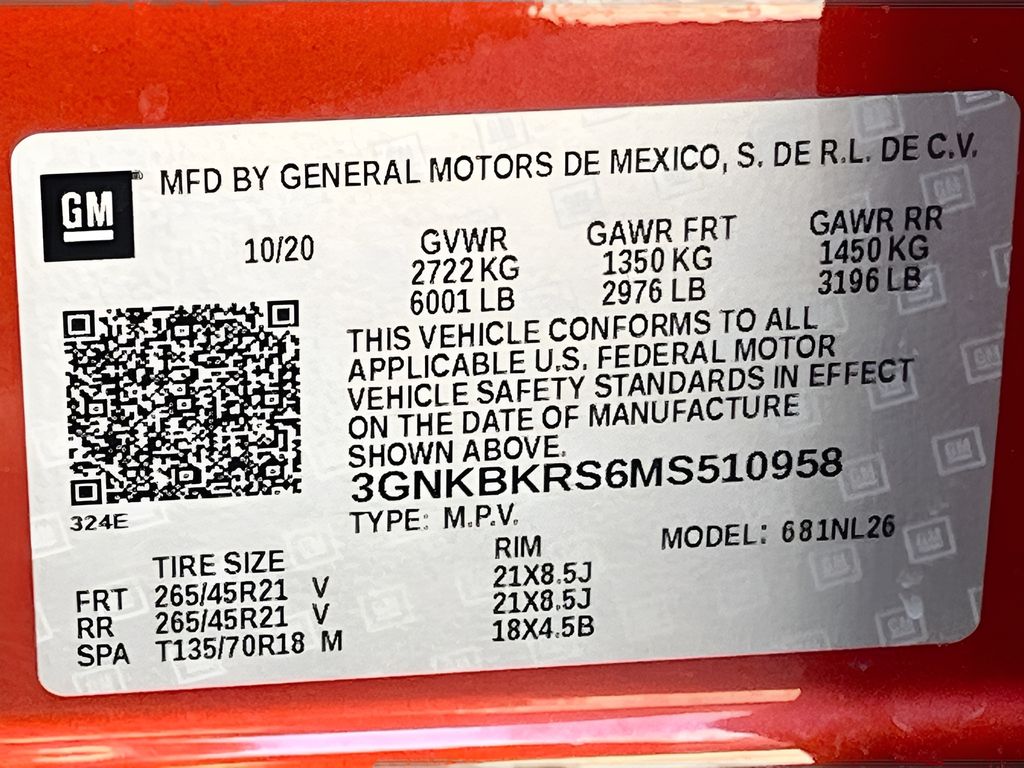 Used 2021 Red Chevrolet RS image 34