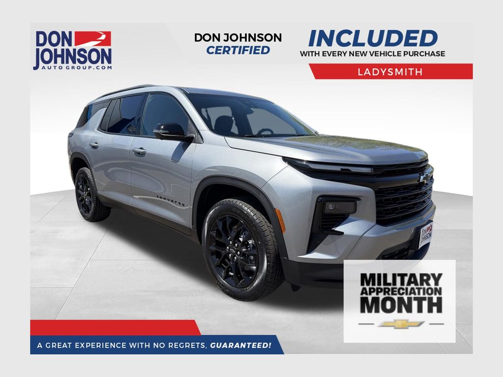 Sterling Gray Metallic 2026 Chevrolet Traverse LT AWD SUV / Crossover Four-Wheel Drive 8-Speed Automatic