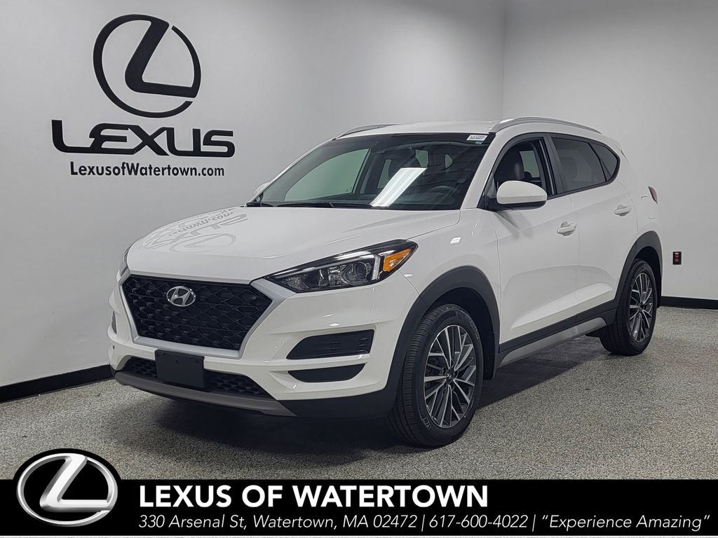 Winter White 2021 Hyundai Tucson SEL AWD SUV / Crossover All-Wheel Drive 6-Speed Automatic