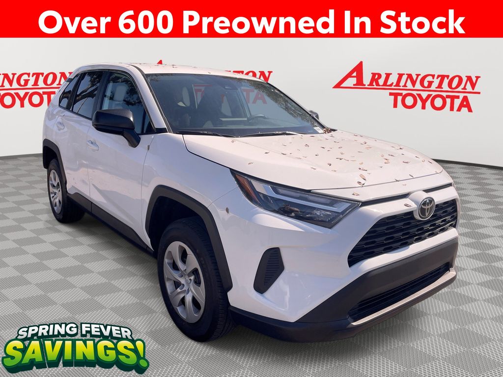 Ice Cap 2025 Toyota RAV4 LE FWD SUV / Crossover Front-Wheel Drive 8-Speed Automatic