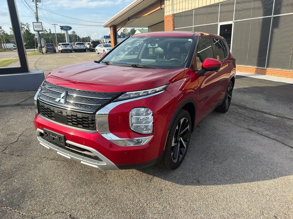 Red Diamond 2024 Mitsubishi Outlander SUV / Crossover All-Wheel Drive Continuously Variable Transmission