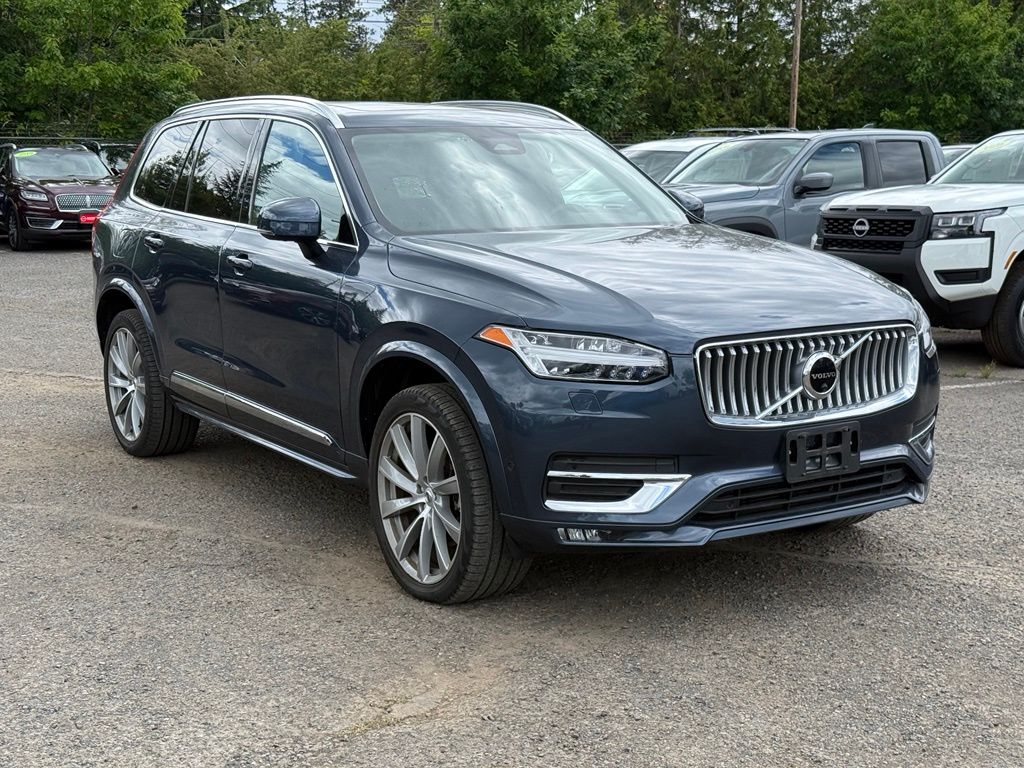 Blue 2023 Volvo XC90 SUV / Crossover All-Wheel Drive Automatic