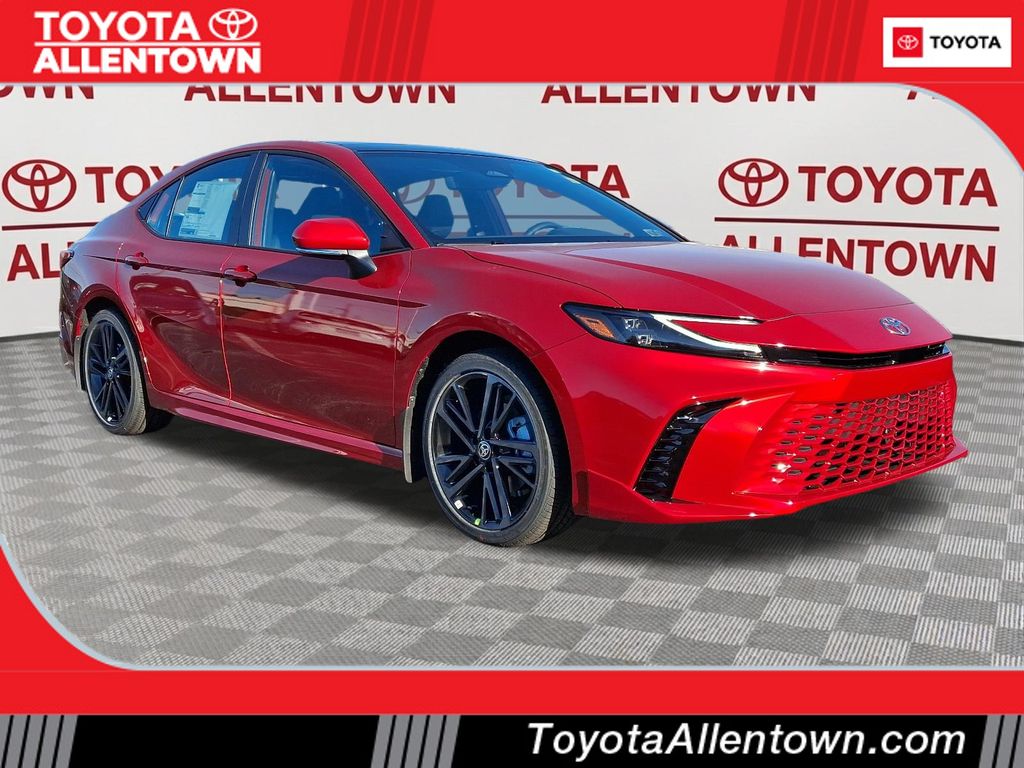 Supersonic Red 2026 Toyota Camry Sedan Front-Wheel Drive Continuously Variable Transmission