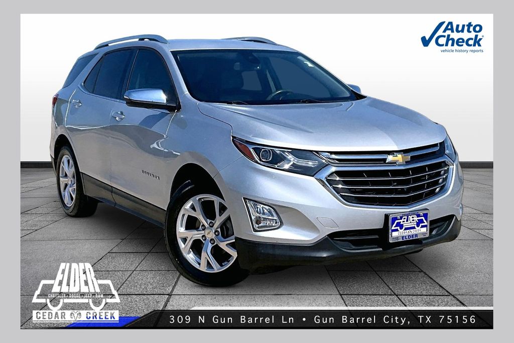 Silver Ice Metallic 2018 Chevrolet Equinox SUV / Crossover Front-Wheel Drive 6-Speed Automatic Overdrive