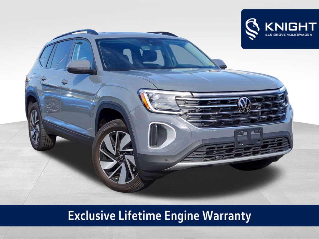 Pure Gray 2026 Volkswagen Atlas SUV / Crossover Front-Wheel Drive 8-Speed Automatic