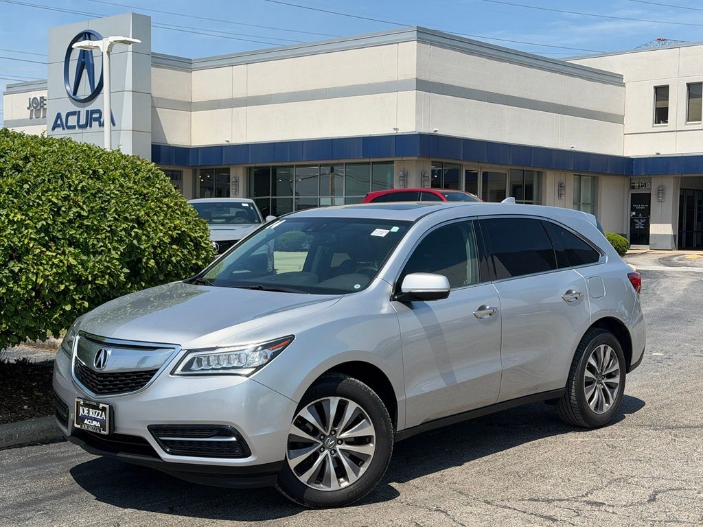 Silver Moon 2014 Acura MDX SUV / Crossover All-Wheel Drive 6-Speed Automatic