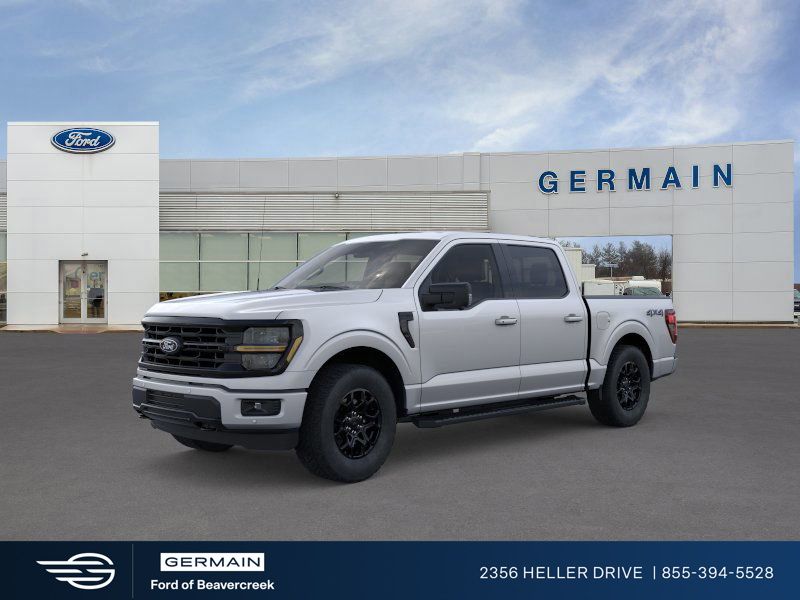 Silver Metallic 2026 Ford F-150 XLT SuperCrew 4WD Pickup Truck Four-Wheel Drive Automatic