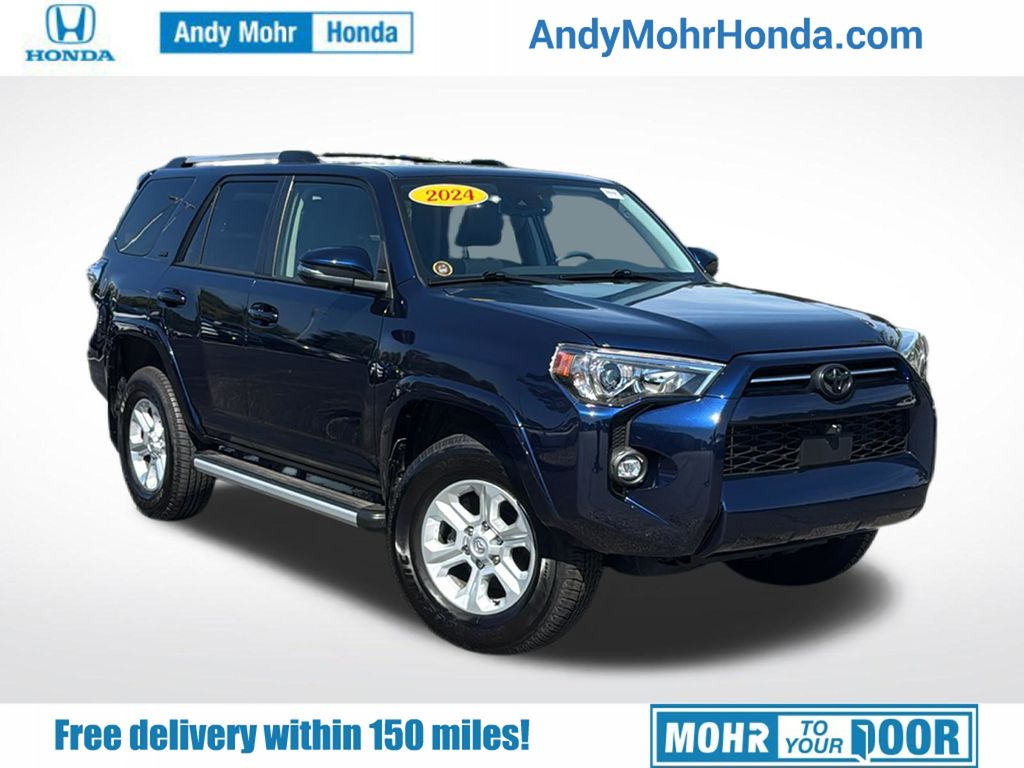 Nautical Blue Metallic 2024 Toyota 4Runner SUV / Crossover Four-Wheel Drive 5-Speed Automatic