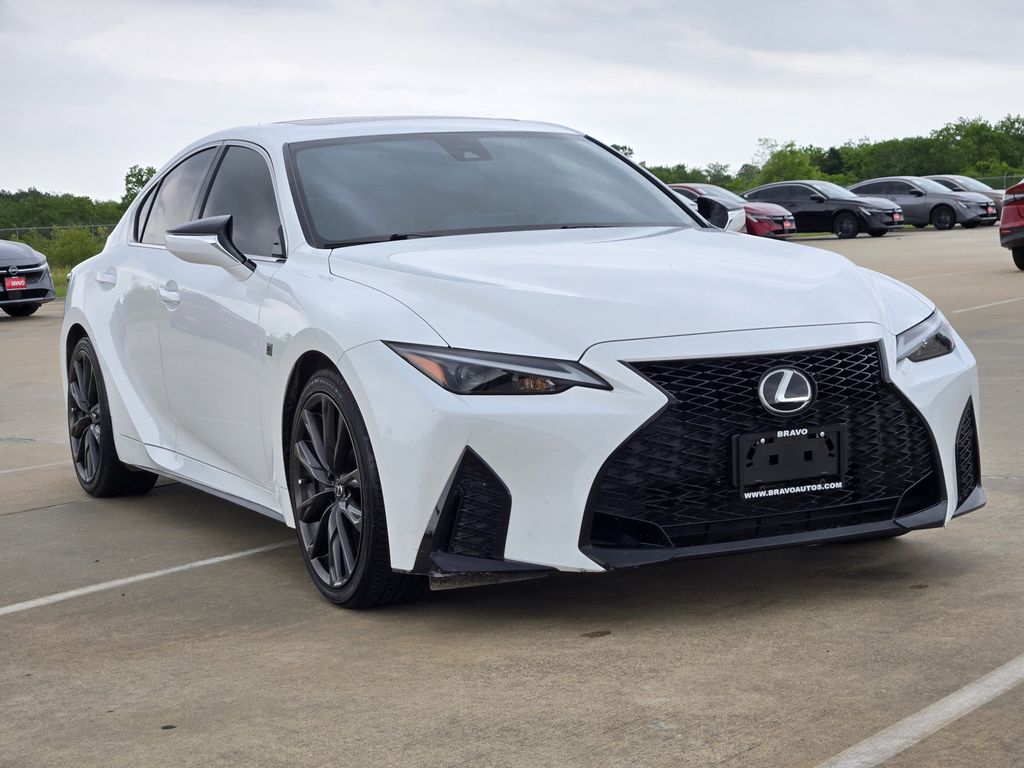 2024 Lexus IS 350 F SPORT Design White at AutoSavvy Houston Southwest