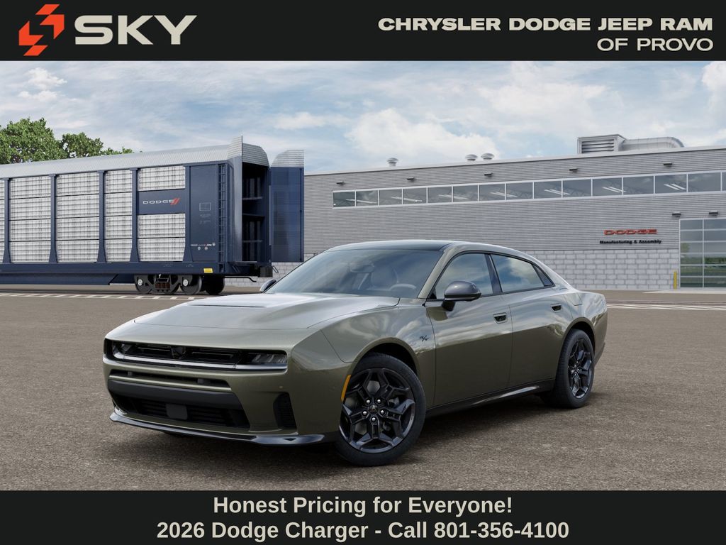Green Machine 2026 Dodge Charger R/T Sedan AWD Sedan All-Wheel Drive 8-Speed Automatic